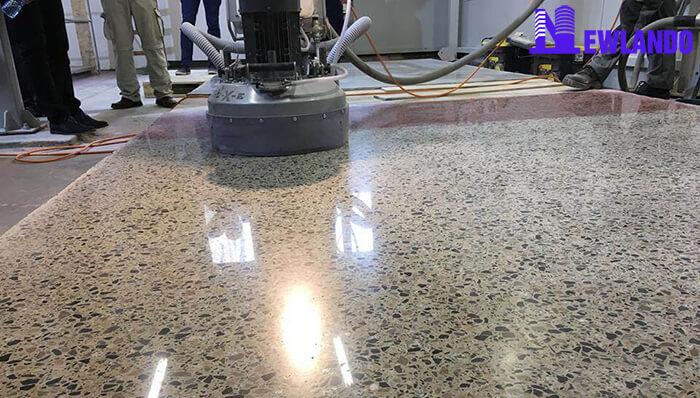 Quy trình đánh bóng bề mặt đá granite