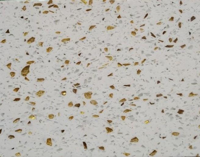 Vẻ đẹp sang trọng của đá bếp màu đen kim sa với những hạt kim sa lấp lánh