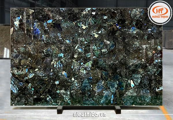 Đá granite màu xanh ngọc với vân đá độc đáo