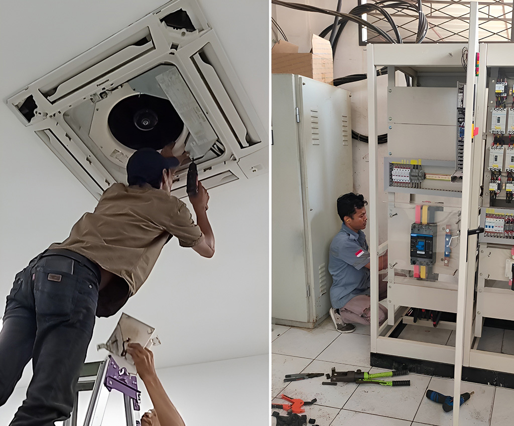 Thợ lắp đặt máy cấp khí tươi nhiều kinh nghiệm